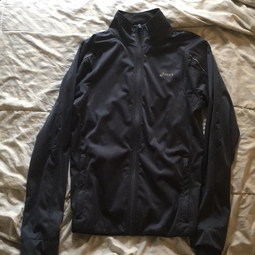 Navy blue basic jacket